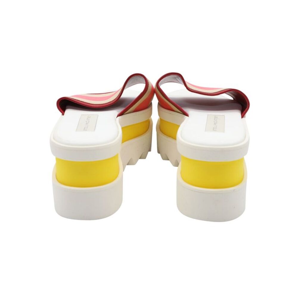 Stella Mccartney Color Block Platform Slides In W… - image 2